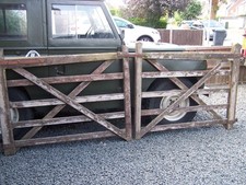Wooden driveway gates for sale  DROITWICH