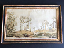 Old antique embroidery d'occasion  Expédié en Belgium