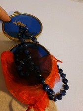 Collana lapislazzuli naturali usato  Bologna