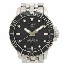 Usado, Relógio usado masculino TISSOT Sea Star 1000 T120407A estojo preto tamanho 43mm #10149 comprar usado Usado, Relógio usado masculino TISSOT Sea Star 1000 T120407A estojo preto tamanho 43mm #10149 comprar usado  Enviando para Brazil