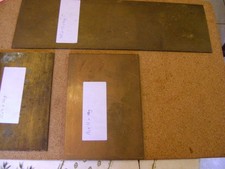 Brass plate offcuts for sale  GRIMSBY