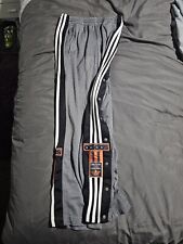 Adidas popper trousers for sale  BRIDGEND