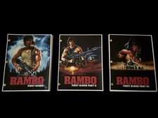 TriStar™ THE RAMBO TRILOGY Roteiro SYLVESTER STALLONE Conjunto de Roteiro, usado comprar usado  Enviando para Brazil