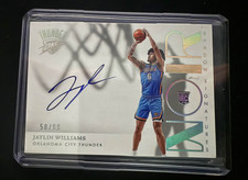 2022-23 Panini Noir - Assinaturas de sombra Jaylin Williams #SHS-JWL /99 (AU, RC) comprar usado  Enviando para Brazil