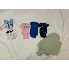 Conjunto de roupas Carter's Preemie bebê menina multicolorido 8 peças comprar usado  Enviando para Brazil