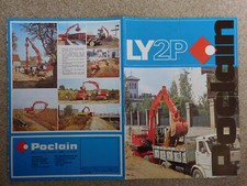 Prospekt poclain ly2p gebraucht kaufen  Hamburg