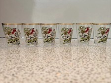 Vintage sherry glasses for sale  WISBECH