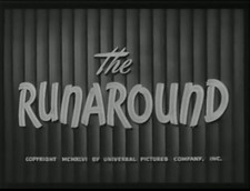 Runaround comedy mystery for sale Runaround comedy mystery for sale  WESTBURY
