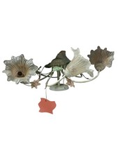 Lampada parete floral usato  Napoli