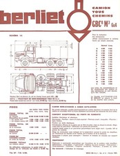 Berliet gbc8 6x4 d'occasion  Ouzouer-sur-Loire