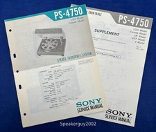 Original sony 4750 for sale  Port Charlotte