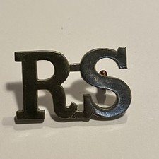 metal shoulder titles for sale  NEWTOWN