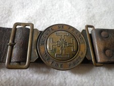 Ancien ceinturon boucle d'occasion  Choisy-au-Bac