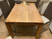 Essgruppe vollholz tisch gebraucht kaufen  Würselen