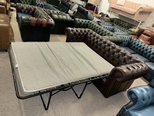 Chesterfield brown real for sale Chesterfield brown real for sale  CREWE