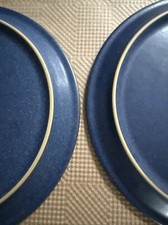 Pair denby blue for sale  BRISTOL