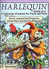 Harlequin flute book for sale  UK