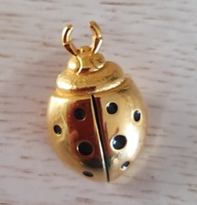 Broche coccinelle doree d'occasion  Cagnes-sur-Mer