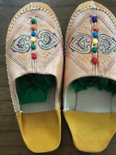Moroccan leather slippers for sale  WOKING