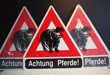 Pferdeanhänger schild nilpfer gebraucht kaufen  Frankfurt am Main