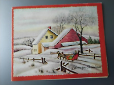 Vintage christmas card for sale  Beaverton