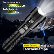 1000000lm taschenlampe led gebraucht kaufen  Euskirchen