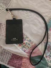 Coach lanyard holder for sale  New Berlin