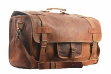 Bagagem de viagem masculina de couro genuíno para academia ao ar livre fim de semana comprar usado  Enviando para Brazil