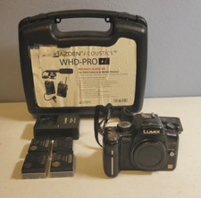 Câmera Panasonic LUMIX DMC-GH2 16.0MP funcional (apenas corpo da câmera) e kit de microfone sem fio, usado comprar usado  Enviando para Brazil