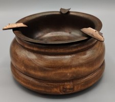 Cendrier rond bois d'occasion  Villers-Bocage
