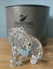 Swarovski crystal grizzly for sale  PICKERING