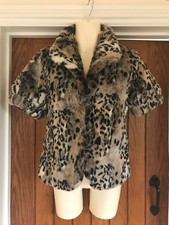 Fur jacket fluffy for sale  CHELTENHAM