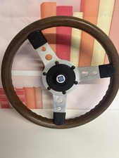 Vintage wooden steering for sale  ROCHFORD