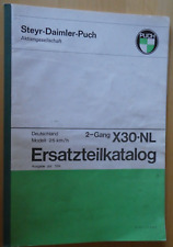 Puch x30 ersatzteilkatalog gebraucht kaufen  Wiesloch