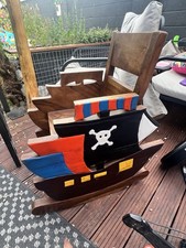 Solid wooden toddler for sale  SWINDON