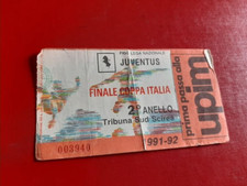 Biglietto calcio ticket usato  Villar Focchiardo