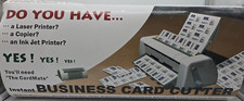 Cortador de cartão de visita CardMate divisor manual modelo cortador de cartão de visita comprar usado  Enviando para Brazil
