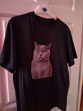 Mens cat print for sale  TORQUAY