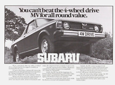 Subaru 1600 4wd for sale  UK