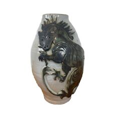 Dragon stoneware vase for sale  BASILDON