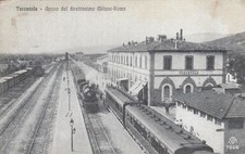 Usado, Arezzo  -  Cortona  -  Terontola  - Arrivo del direttissimo Milano Roma comprar usado  Enviando para Brazil