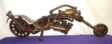 Metal sculpture motorcycle for sale  Chester
