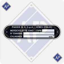 Plaque mines piaggio d'occasion  Poix-Terron