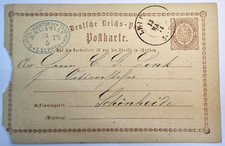 1874 ganzsache teutonia gebraucht kaufen  Chemnitz
