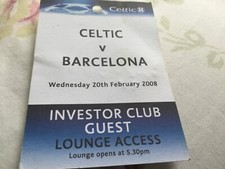 Celtic barcelona 20th for sale  GREENOCK