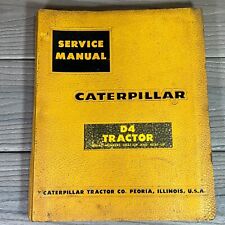 Trator Caterpillar D4 trator manual de serviço reparo vintage 1963 39a1-up 40a1-up vintage comprar usado  Enviando para Brazil