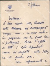 Manfredi giuseppe ammiraglio. usato  Pistoia