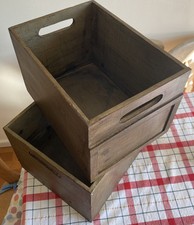 Wooden crate vintage for sale  TEMPLECOMBE