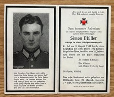 Sterbebild wk2 mühlheim gebraucht kaufen  Bocholt