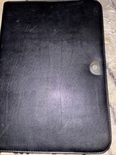 Black genuine leather for sale  BIGGAR